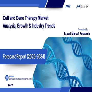Cell and Gene Therapy Market Trends & Growth 2034 | PDF