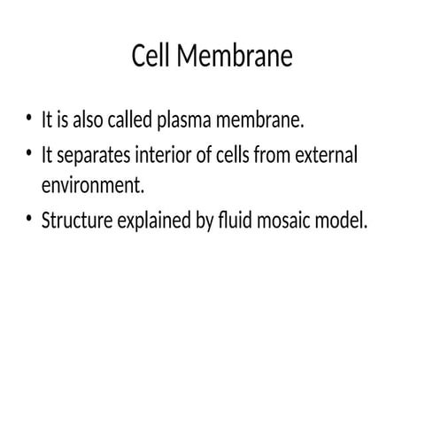 Comprehensive Overview of Cell Membrane Structure and Endoplasmic ...