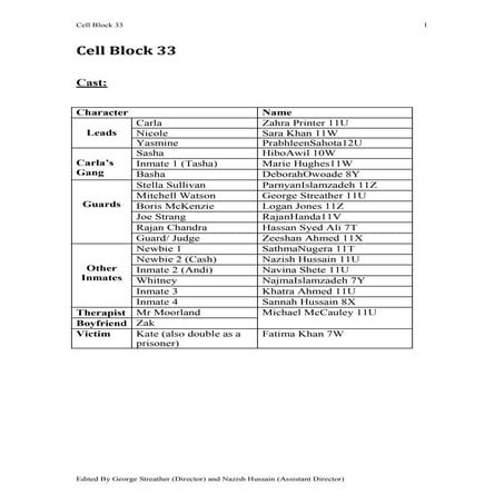 Cell block 33 final script  dbh edited