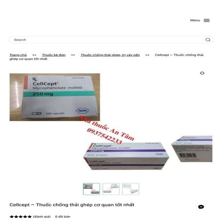 Cellcept – Thuoc chong thai ghep co quan tot nhat | PDF