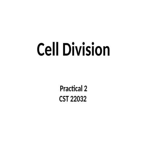 Cell cycle - Introduction slides  - 1.pptx