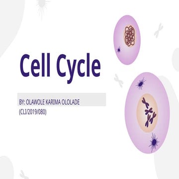 Detailed introduction to Cell Cycle.pptx