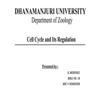 Cell Cycle and Its Regulation modified.pptx