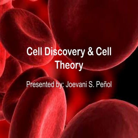 Cell discovery & cell theory