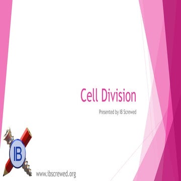 Cell division