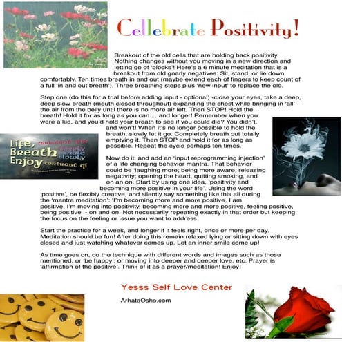 Instant positivity | PAGES