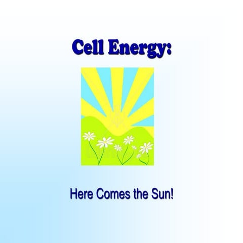 Cell energy