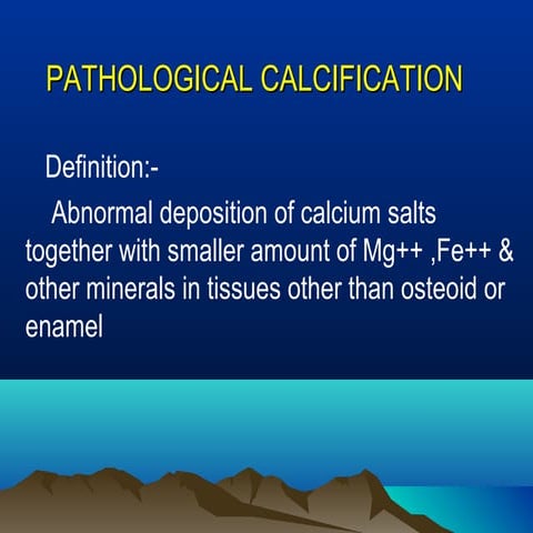 General pathology lecture 2 intracellular accumulations | PPT