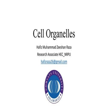 Cell organelles