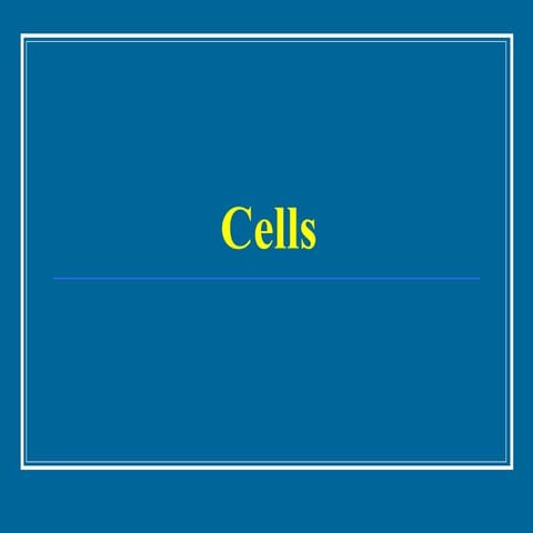 Cell Organelles Powr Point