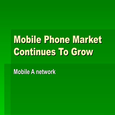 Cell Phone Powerpoint