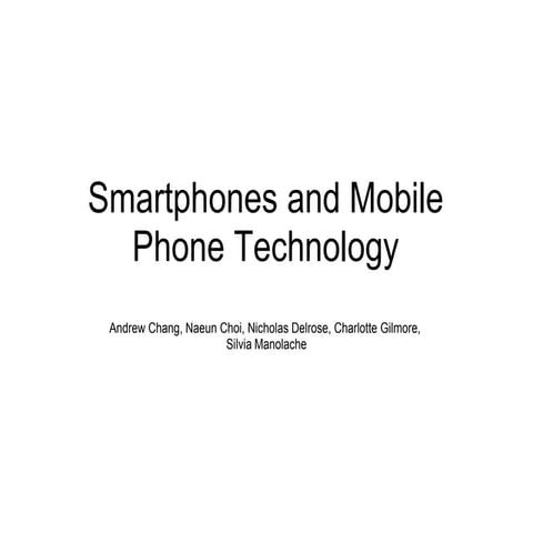 Cell Phone Evolution: The Mobile Phone Technology