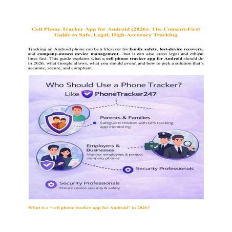 SMS tracker for android | PDF