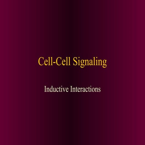 Cell signaling