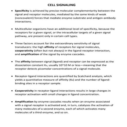Cell signaling- G protein
