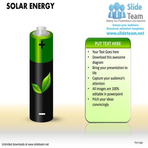 Cell solar energy aa battery renewable rechargeable green power power point s...