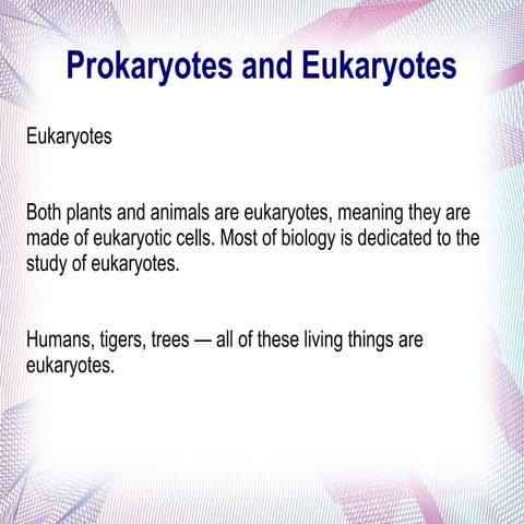 Cells part 4 pro vs. euk