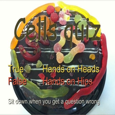  Cells quiz