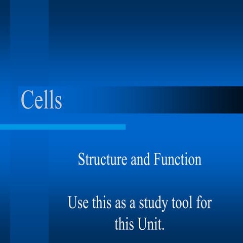 Cells Structure and Function.ppt.pptx