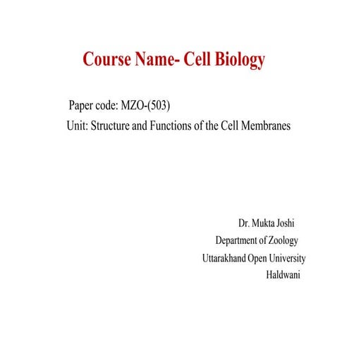 cell structure and cell membrain // cell