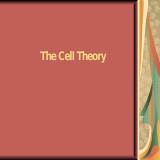 Cell Theory