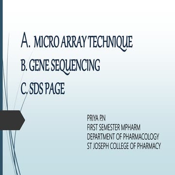 Identification Technique for Gene
