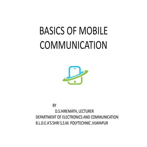 Cellular concept in mobile communication