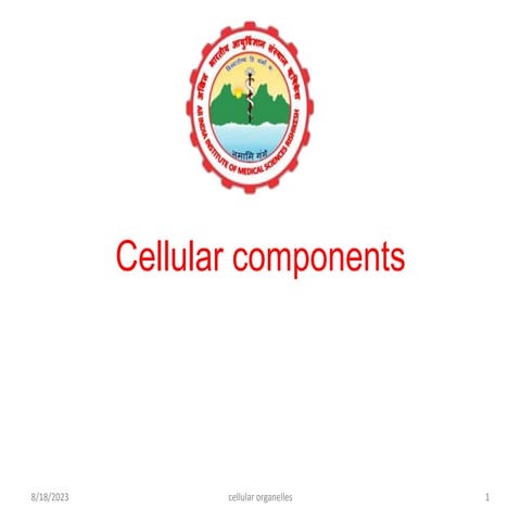 Cellular corganelles.pptx