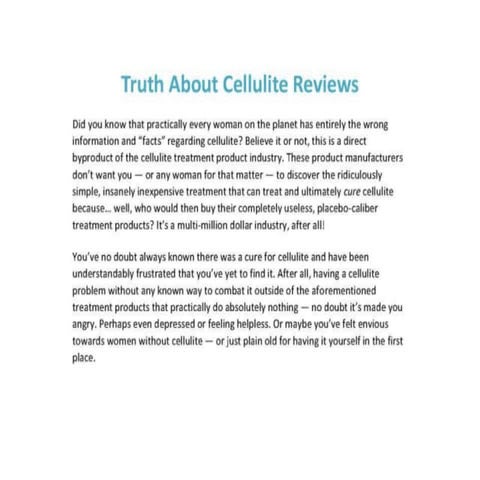 Cellulite Treatment Nyc