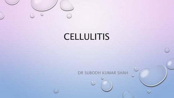 Cellulitis | PPT