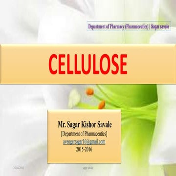 Cellulose