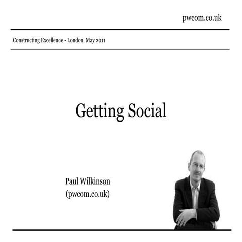 Construction: Getting social