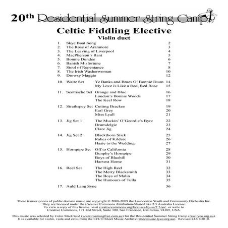 Celtic fiddling | PDF
