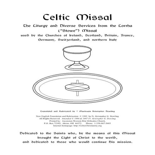 Celtic missal of stowe PDF