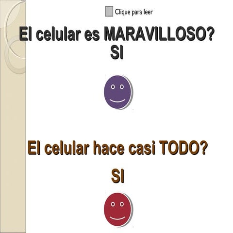 Celulares mucho cuidado