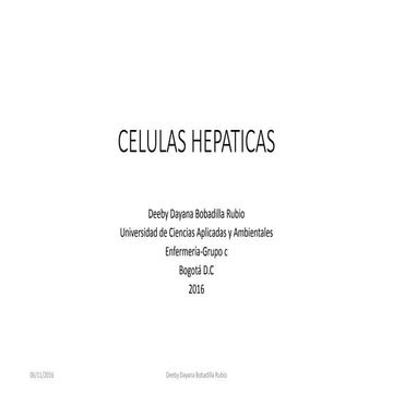 Celulas hepaticas