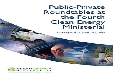 Public-Private Roundtables at the Fourth Clean Energy Ministerial