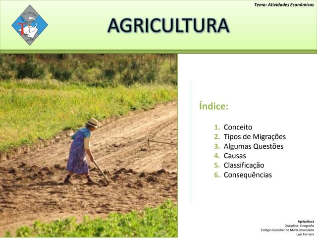 GEO - AGRICULTURA