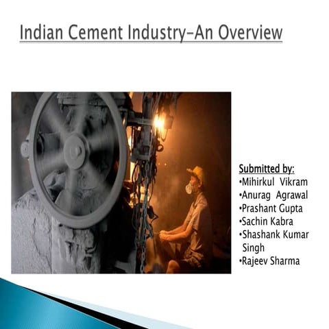 Overview on indian Cement Industry | PDF