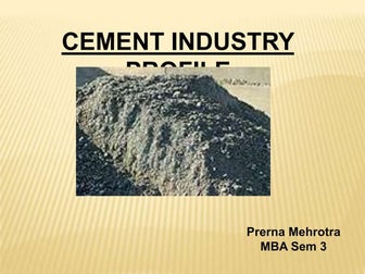 Cement