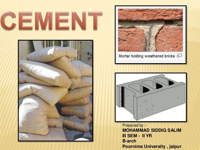 Cement