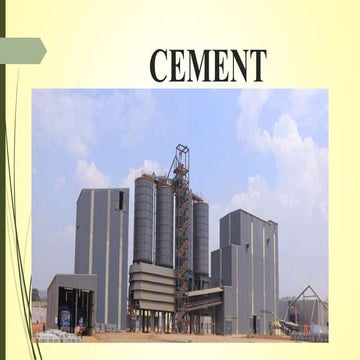 Cement- presentation