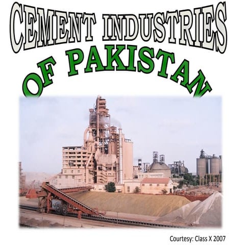 Cement industry2008