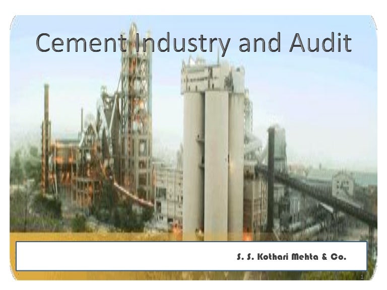 presentation on cement industry