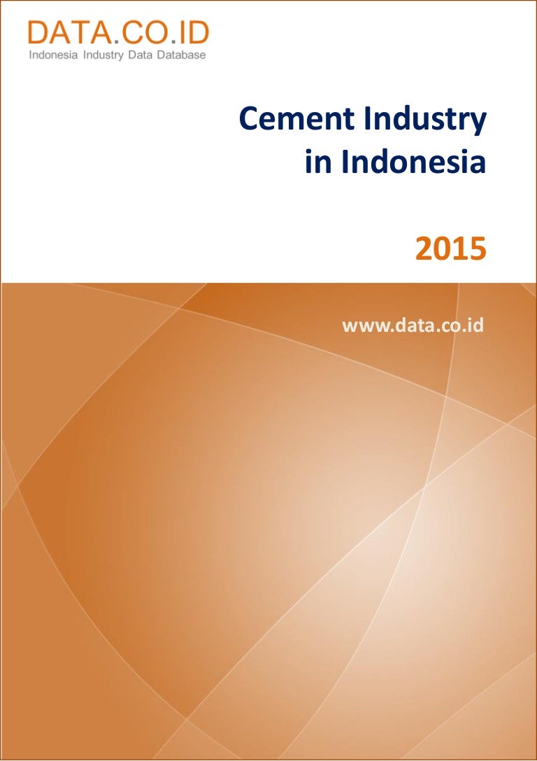 Cement industry in indonesia