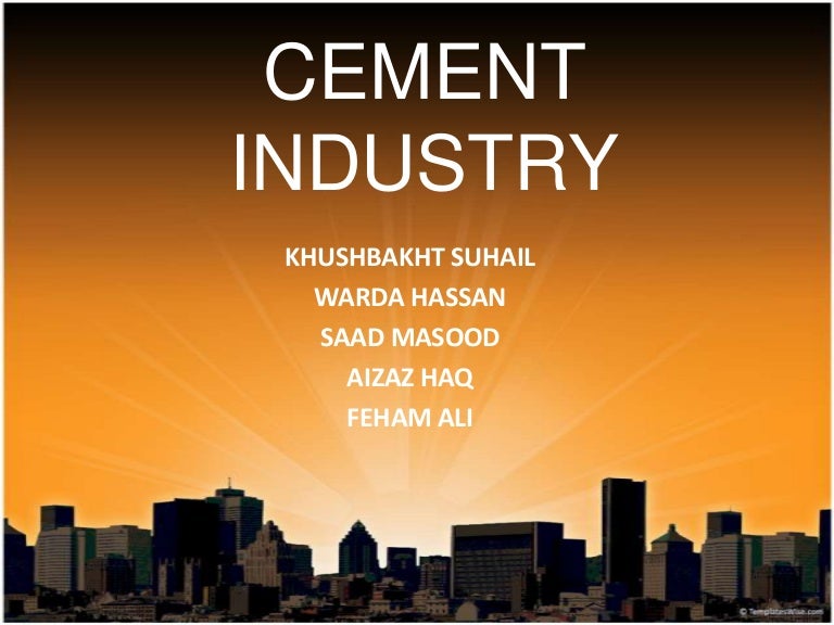 Cement industry of pakistan