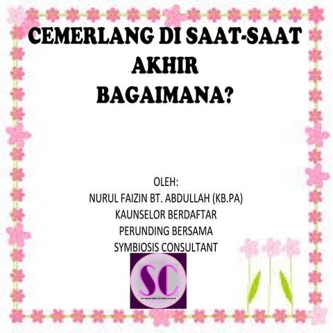 Cemerlang di saat saat akhir masrerskill