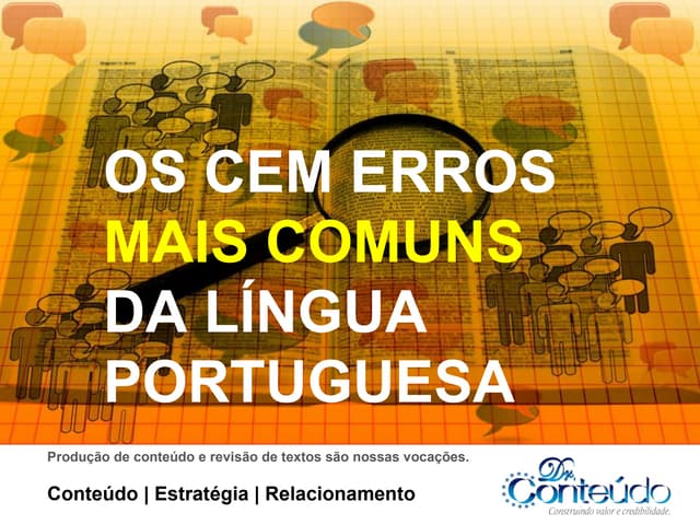 Os cem erros mais comuns da língua ...