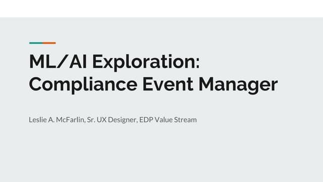 Exploration Draft Document- CEM Machine Learning & AI Project 2018