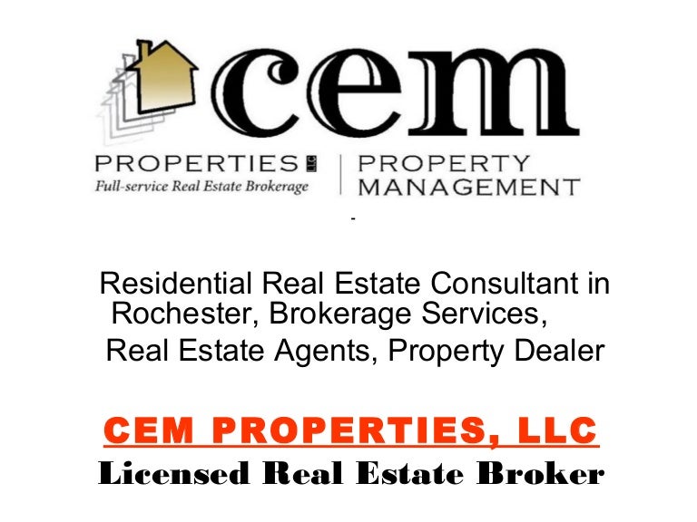 Real Estate Company in Rochester NY, Residential Brokerage, Property